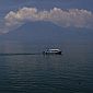 Un bateau sur le Lac Atilan