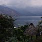 Vue sur le lac de notre chambre