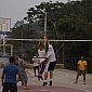 Match de volley entre amis