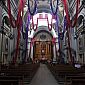 Décoration intérieure d'une église de la Ciudad de Guatemala