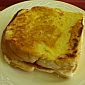 Croque-monsieur avec du pain perdu, nous ne savions pas que ça existait !!!