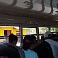 Nous sommes dans un bus au Nicaragua, cherchez l'erreur ! ;)
