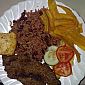 Gallo Pinto avec du boeuf