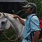 Albin et son cheval