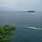 Plage de Manuel Antonio vue des montagnes...