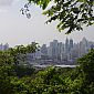 Vue du parc Metropolitano sur la grande ville de Panama !