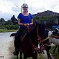 Trois heures de balades à cheval dans les montagnes...