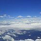 La tête dans les nuages en attendant de retrouver la famille...