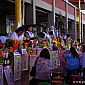 Vente de jus de fruits au marché