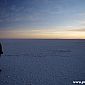 Lever de soleil sur le Salar d'Uyuni