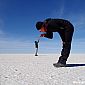 Séance photos sur le Salar d'Uyuni !