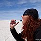 Séance photos sur le Salar d'Uyuni !