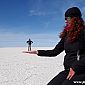 Séance photos sur le Salar d'Uyuni !