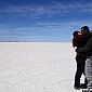 Séance photos sur le Salar d'Uyuni !