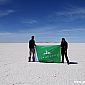 La ville de Carquefou au Salar d'Uyuni