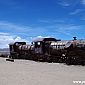 Visite du cimetière de trains à Uyuni