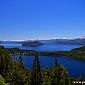 Vue magnifique sur Bariloche...