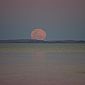 A Karratha, nous avons vu deux levers de lune, appelé ici staircase to the moon.