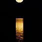 Le reflet de la lune sur l'eau donne l'impression d'un escalier, d'où son nom en anglais staircase.