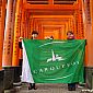 Notre ville de Carquefou au Temple Fushimi Inari-taisha