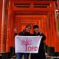 Notre développeur Internet Olivier FLAMAND au Temple Fushimi Inari-taisha